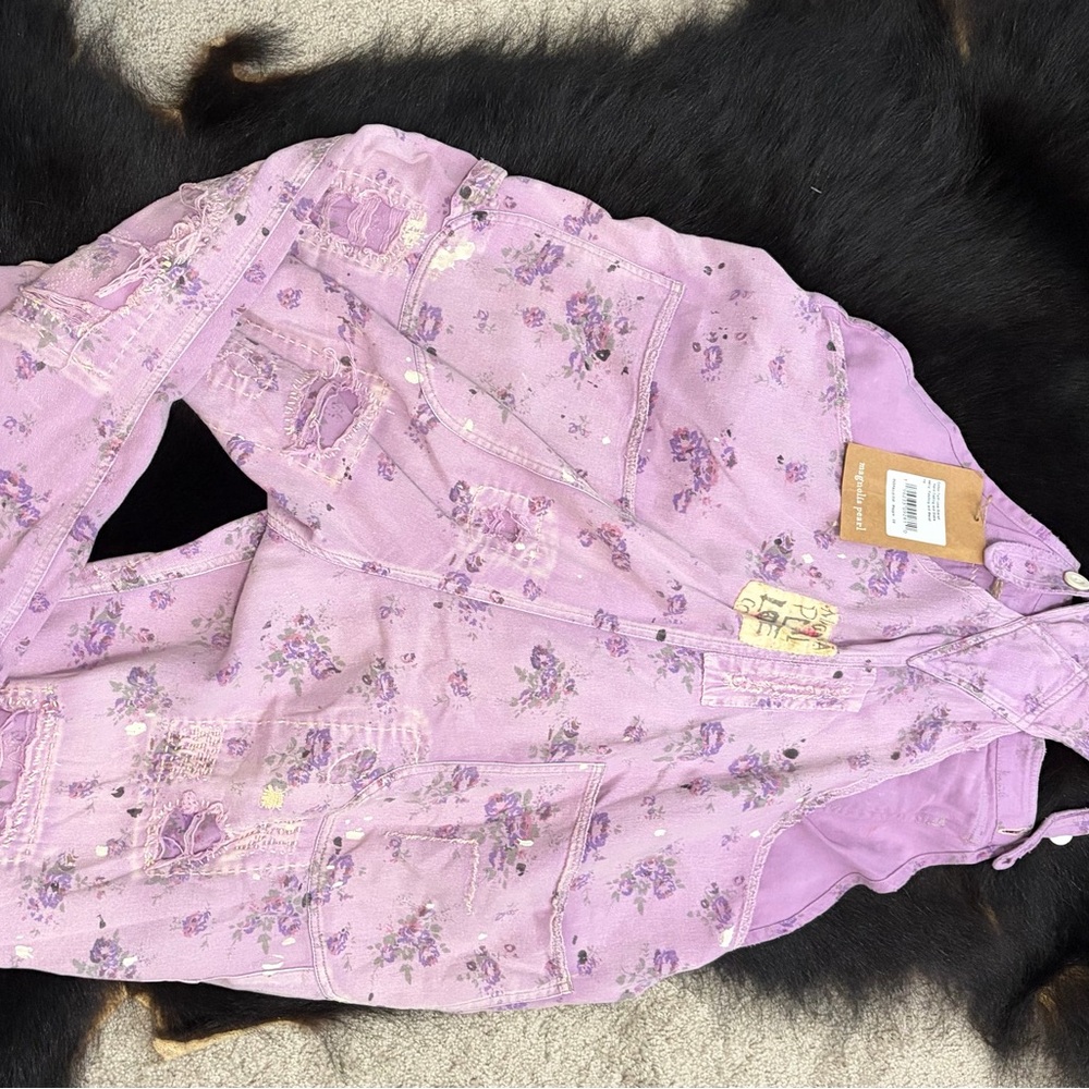Magnolia Pearl Overalls 059 Floral Love Maggie - Picture 5 of 5